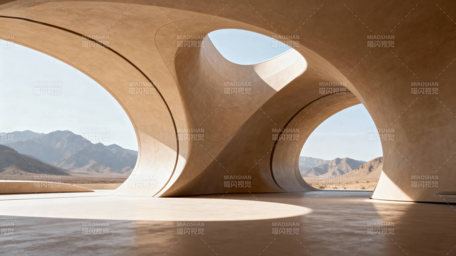 流线型建筑奇观图片