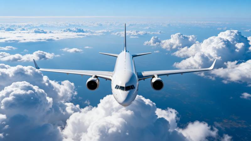 翱翔云海之上图片