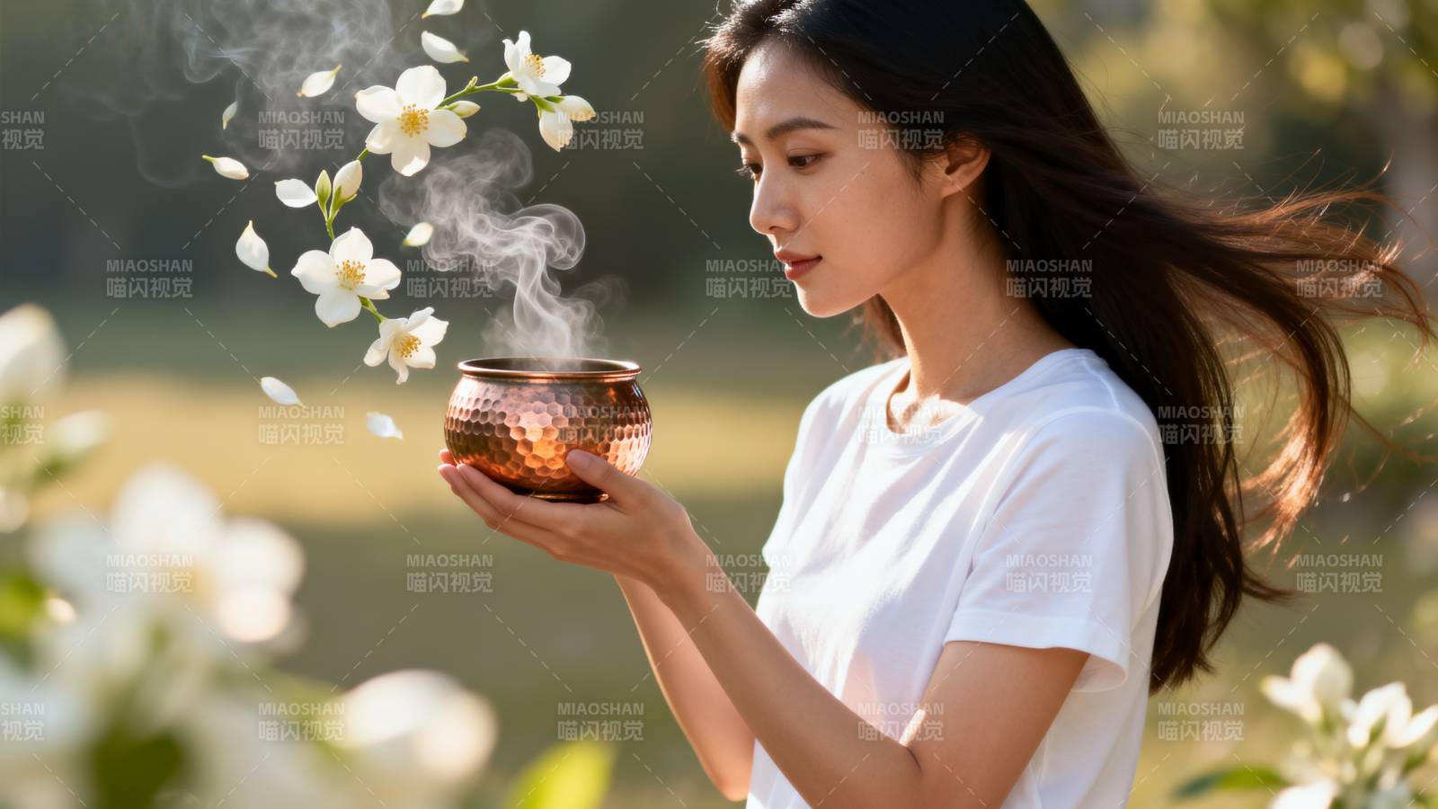 花香袅袅 静享自然图片