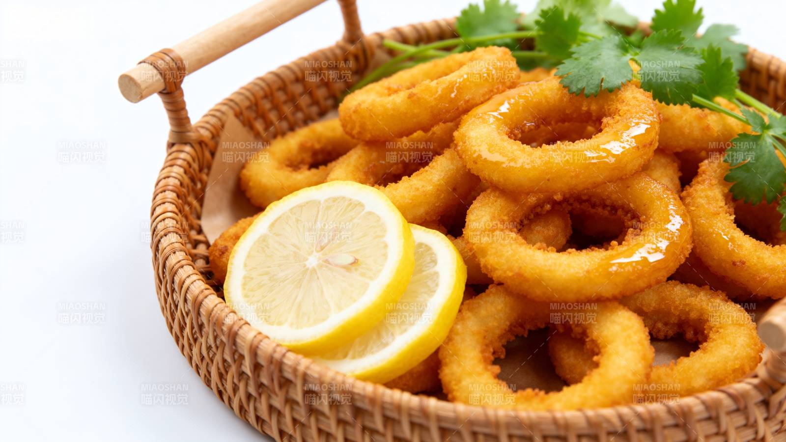 金黄酥脆洋葱圈图片