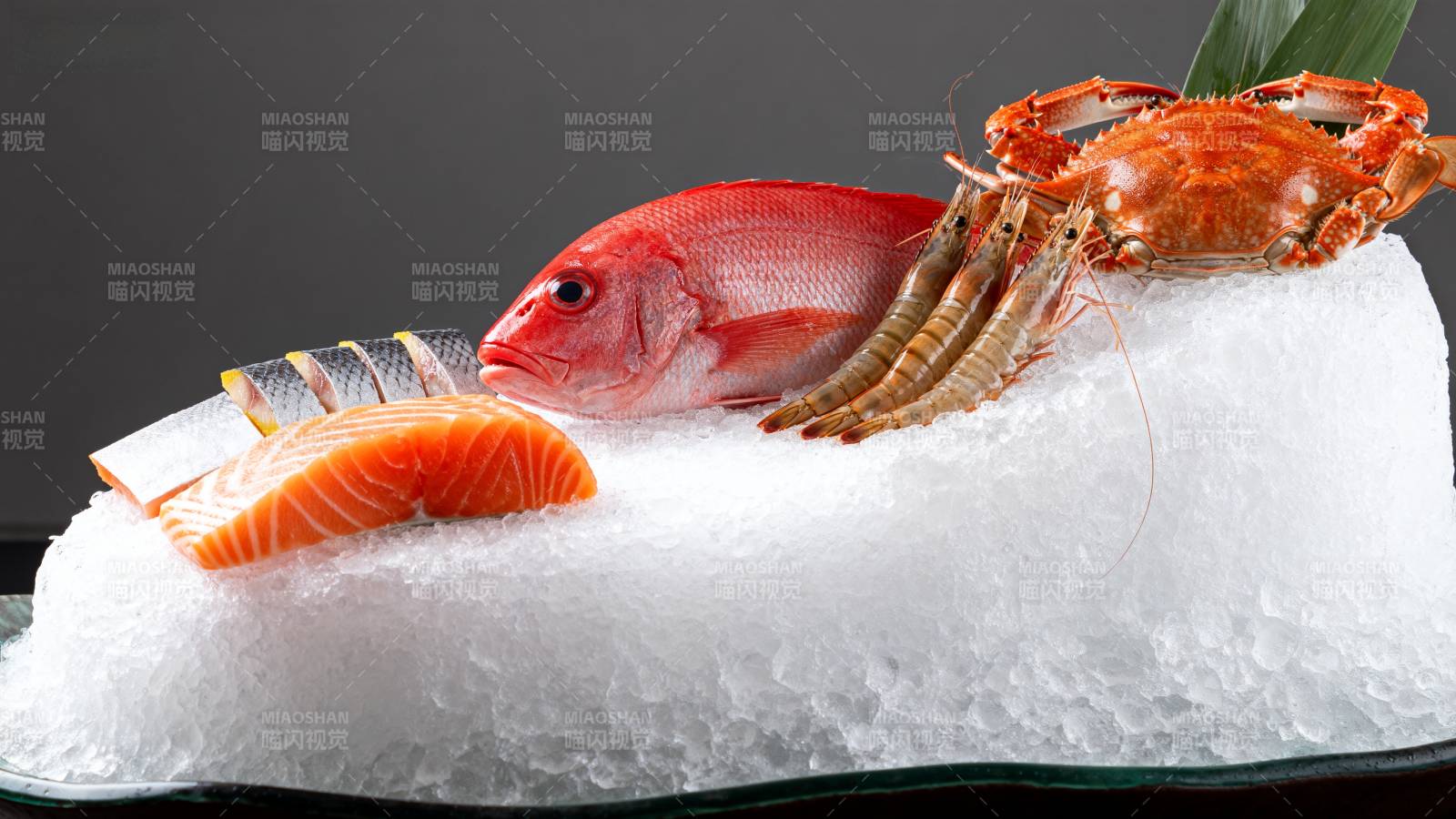 海鲜冰鲜展示图片