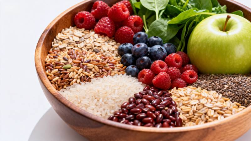 健康食材拼盘图片