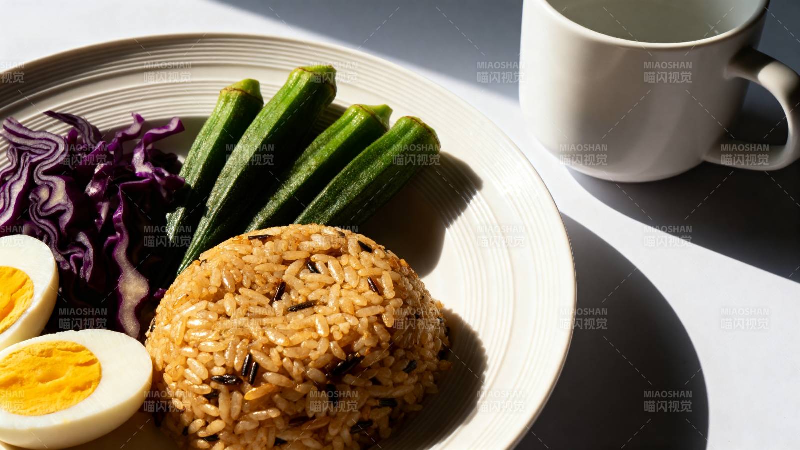 健康餐盘搭配图片