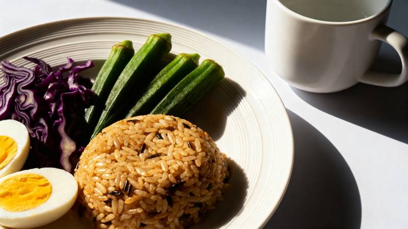 健康餐盘搭配图片