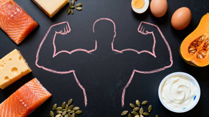 健康饮食增肌指南图片