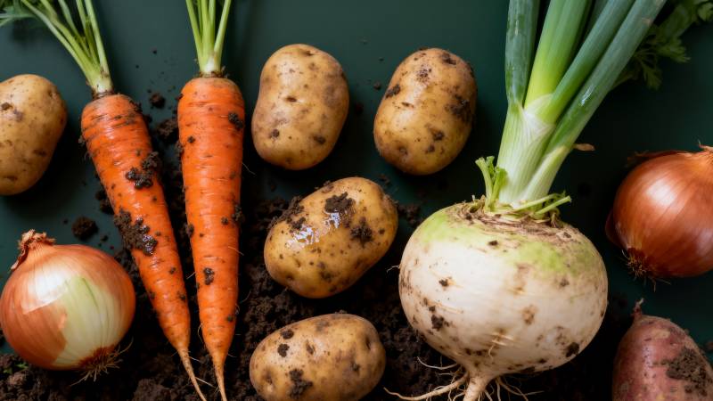 新鲜蔬菜拼盘图片