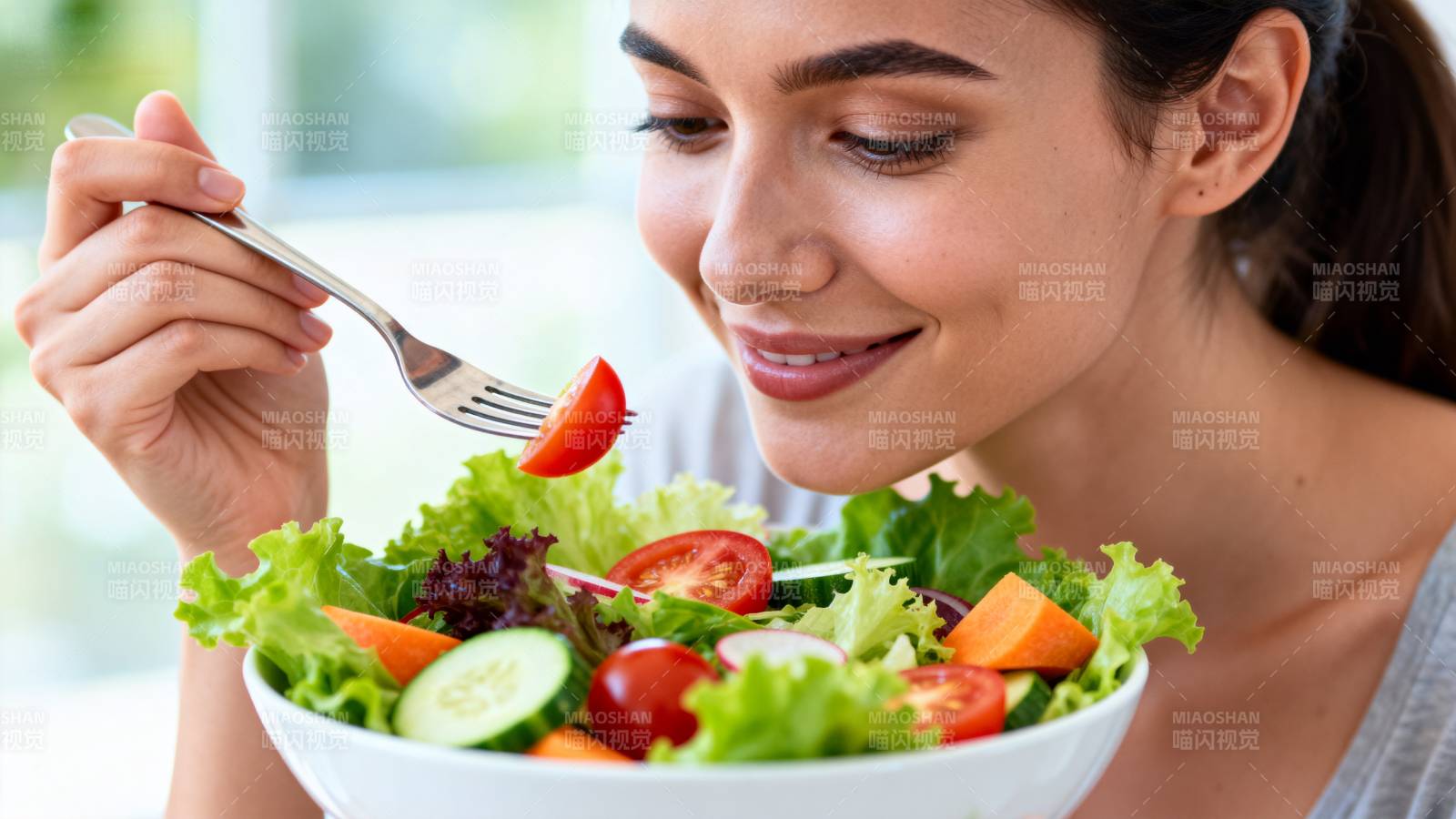 美味沙拉 健康生活图片