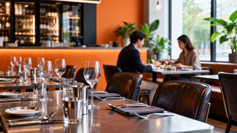 餐厅用餐场景图片