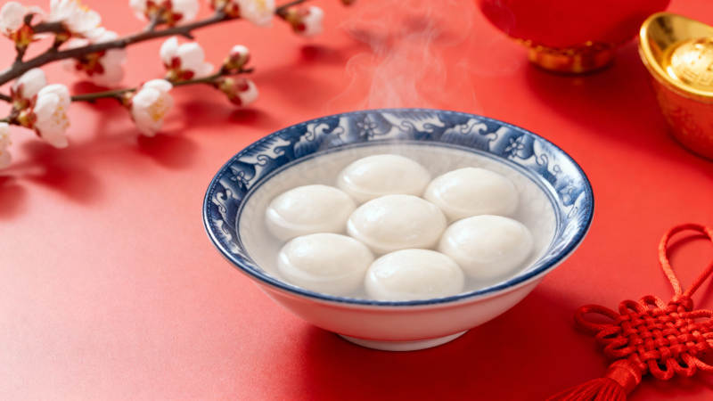 元宵节汤圆图图片