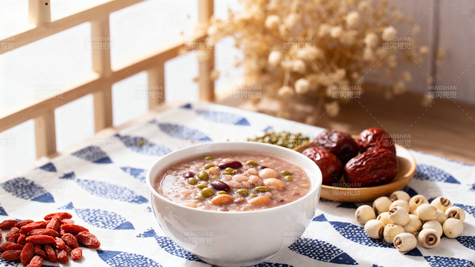 养生八宝粥图片