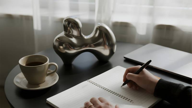 静谧书写时光图片