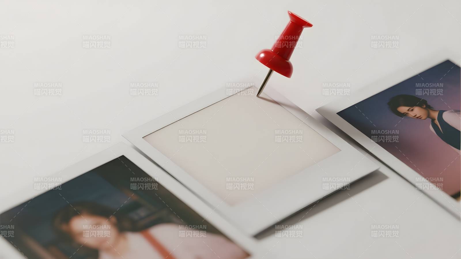 照片与图钉的静物图片