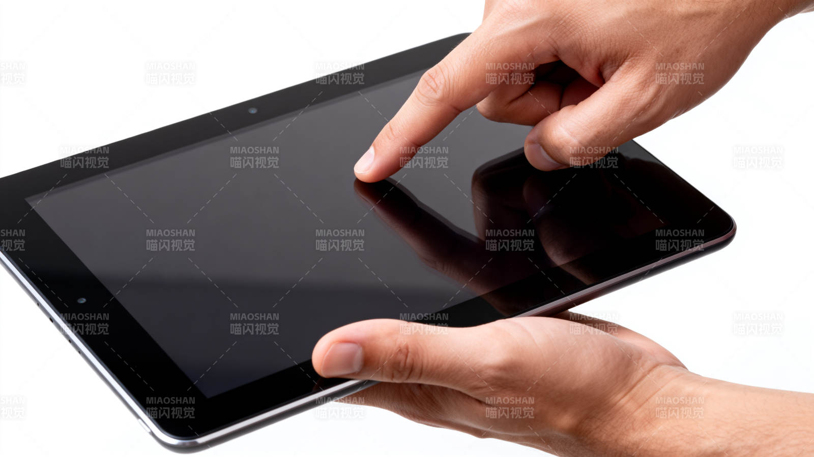 触摸平板电脑图片