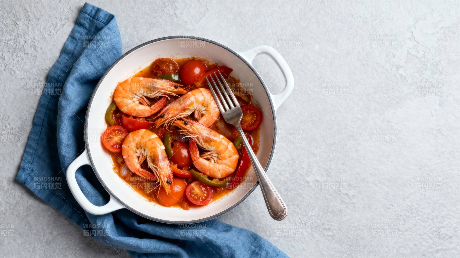 番茄虾仁炖菜图片