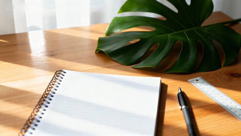 阳光下的学习角落图片