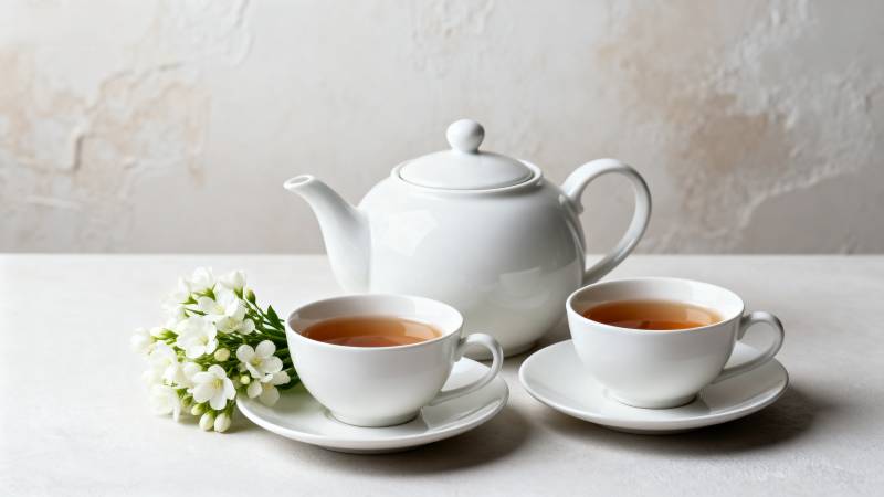 茶香四溢 静谧时光图片