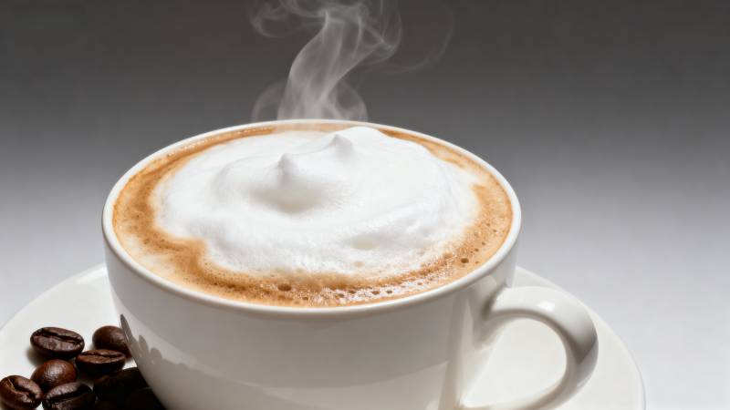 热咖啡飘香图片