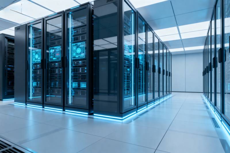 数据中心机房图片