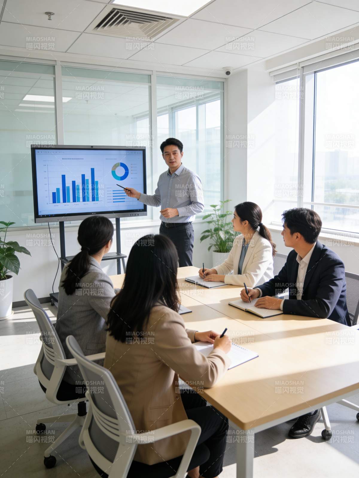 商务会议分析图表图片