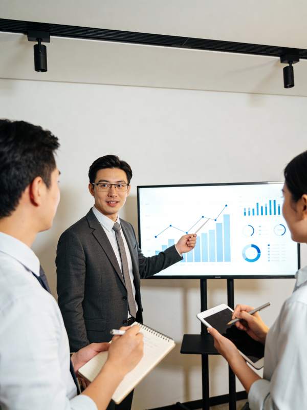 商务会议分析图表图片