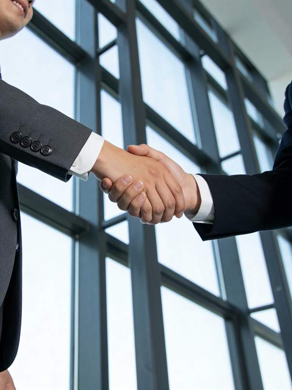 商务握手合作图片