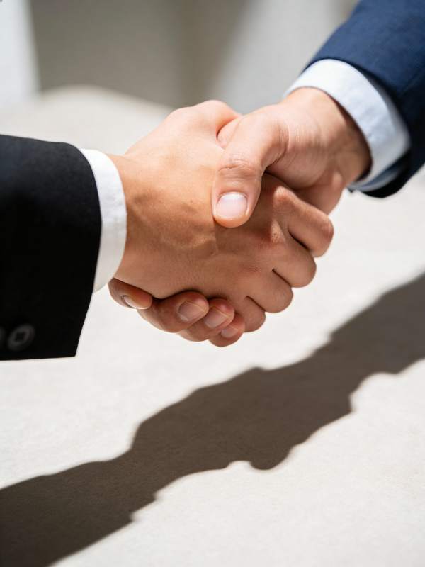 握手合作图片