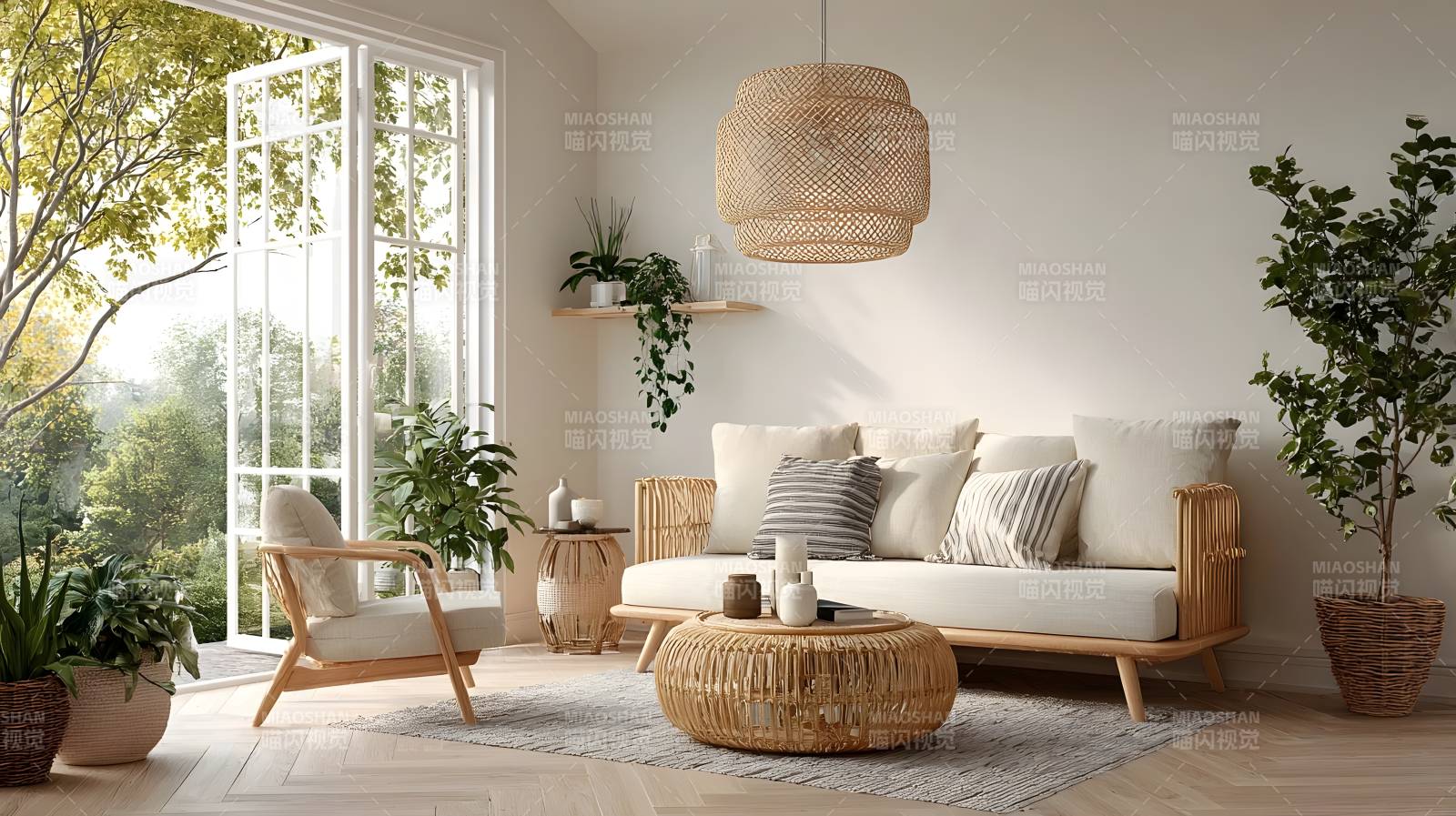 自然风客厅设计图片