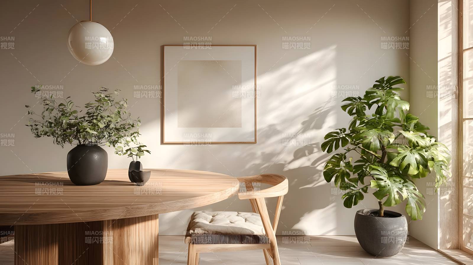 简约自然家居一角图片