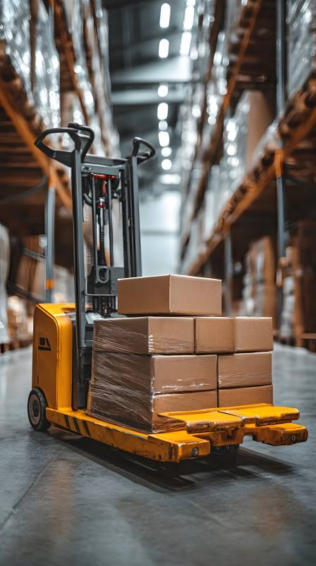 仓库搬运作业图片