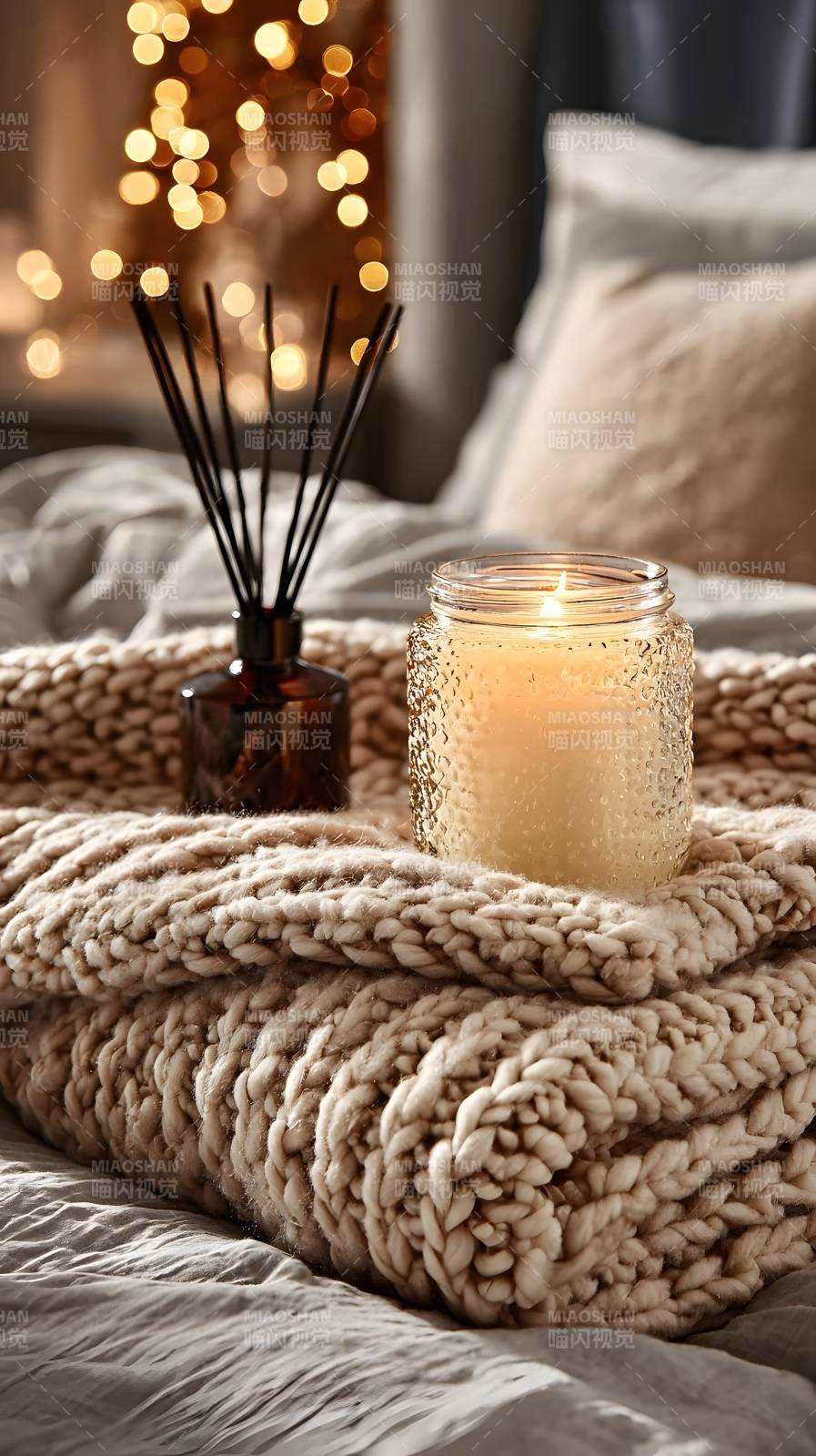 温馨烛光夜图片