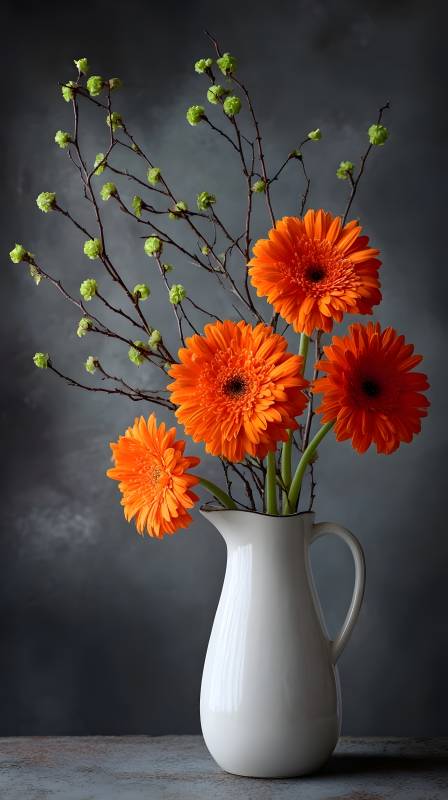 橙花静谧之美图片