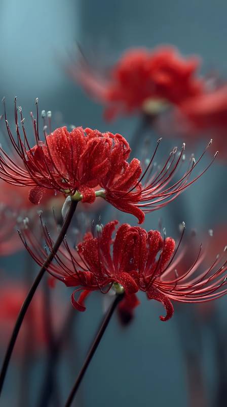 彼岸花绽放图片