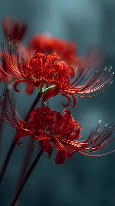 彼岸花绽放图片