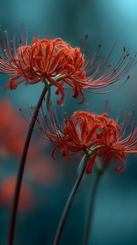 彼岸花绽放图片