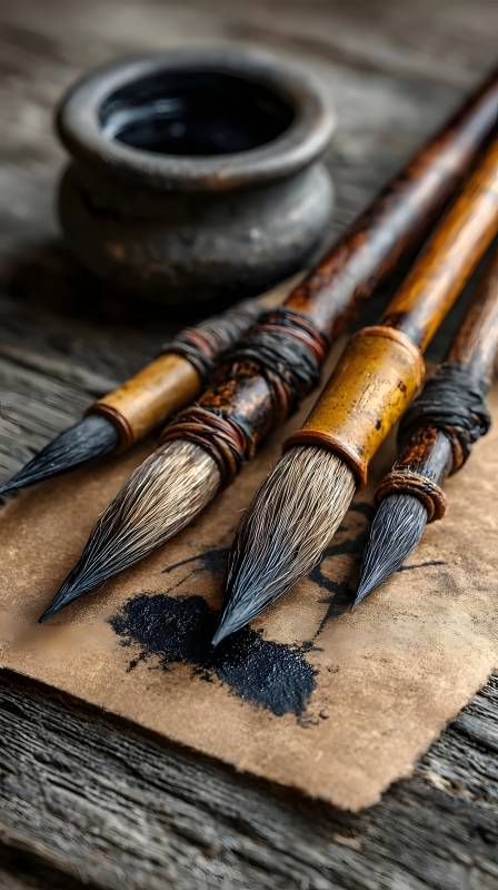 古韵笔墨香图片