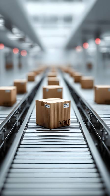 智能物流传送线图片