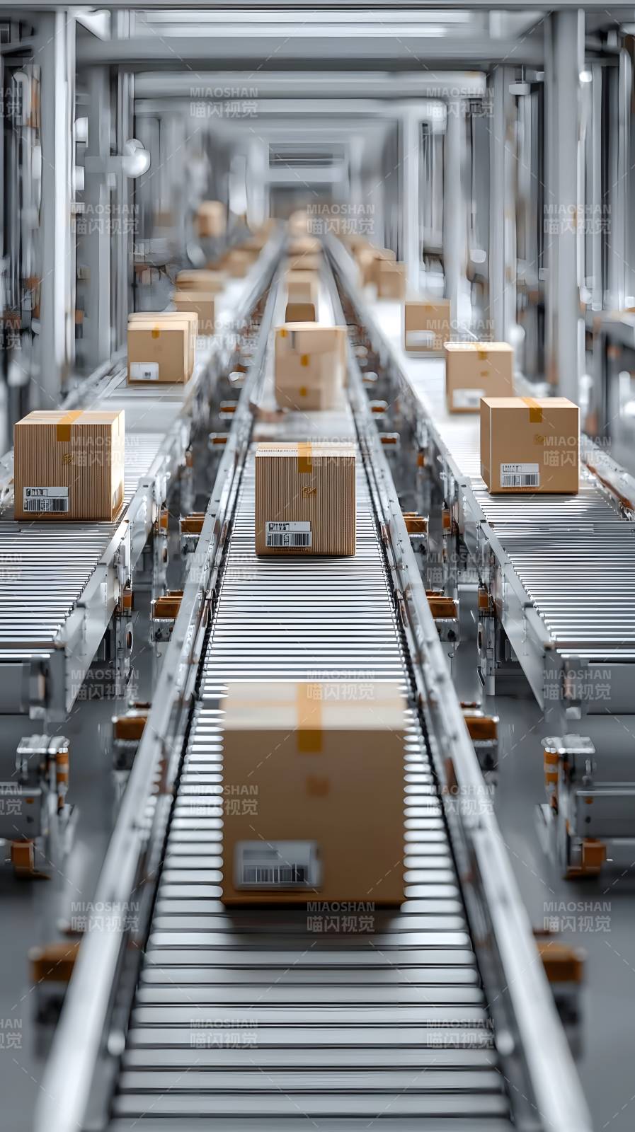 智能物流输送线图片