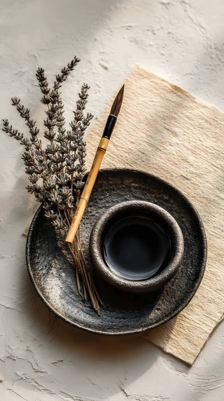 墨韵书香静谧时图片