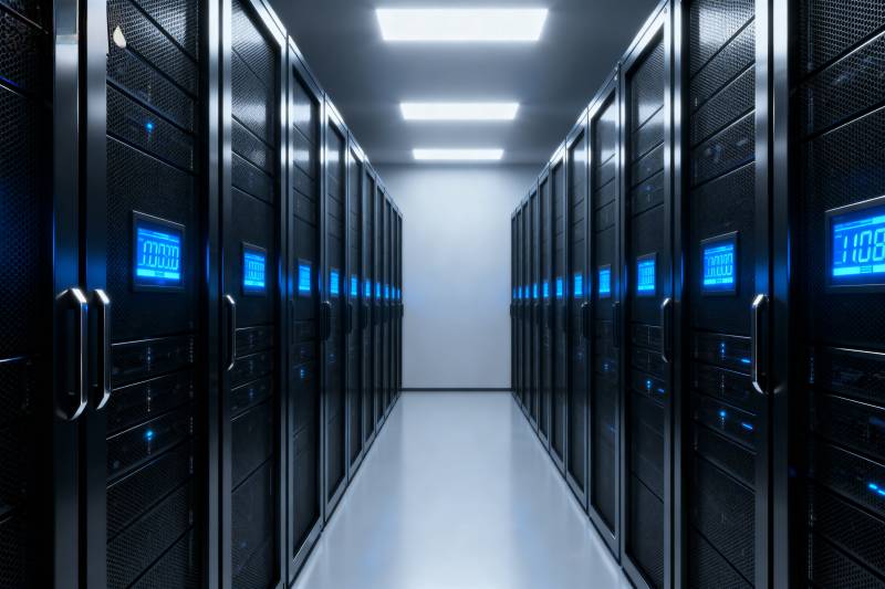 数据中心机房图片