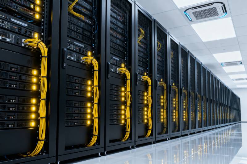 数据中心机房图片