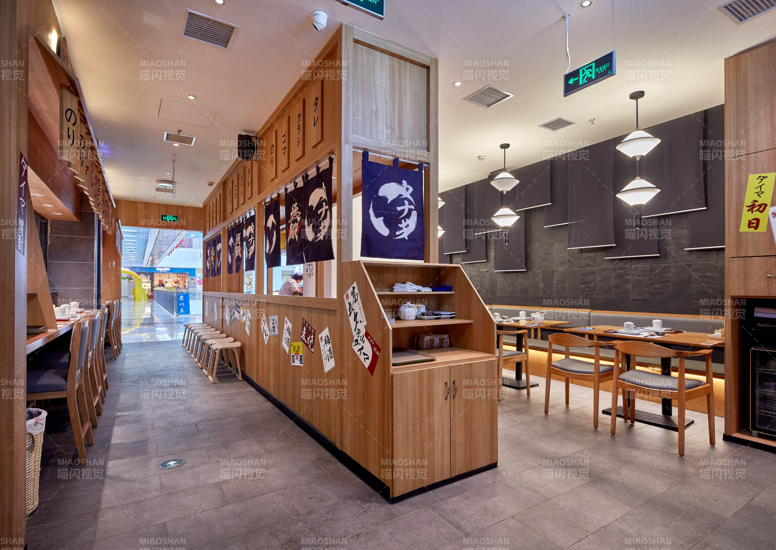 日式餐厅内部环境图片