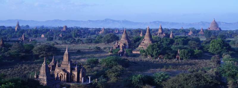 缅甸蒲甘佛塔图片