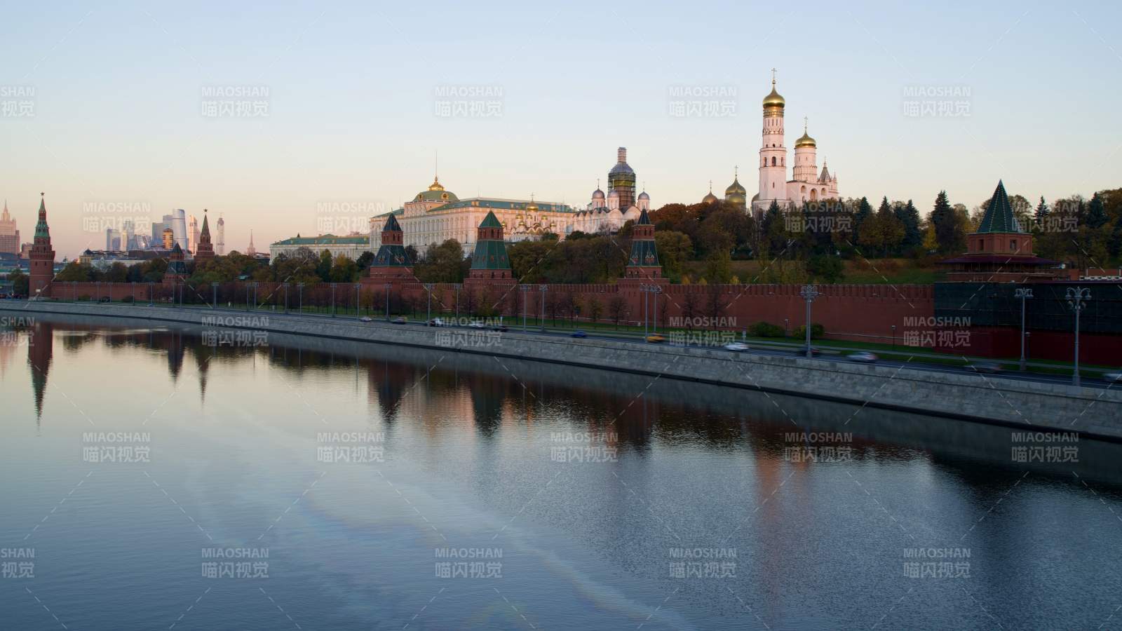 克里姆林宫晨景图片