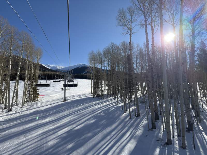 雪林阳光滑雪场图片