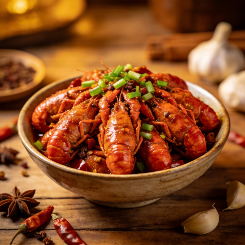 麻辣小龙虾图片