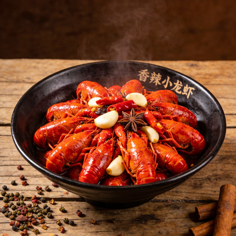 香辣小龙虾图片