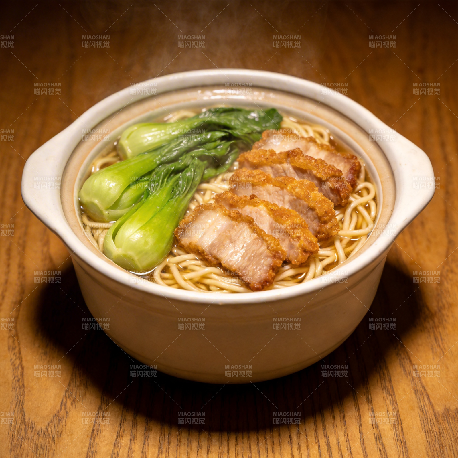 美味叉烧面图片