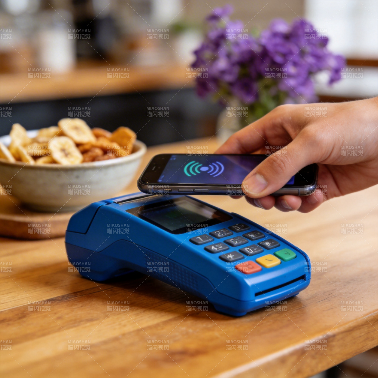 手机支付便捷生活图片