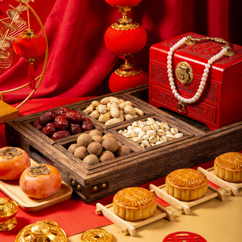 中秋佳节美食礼盒图片