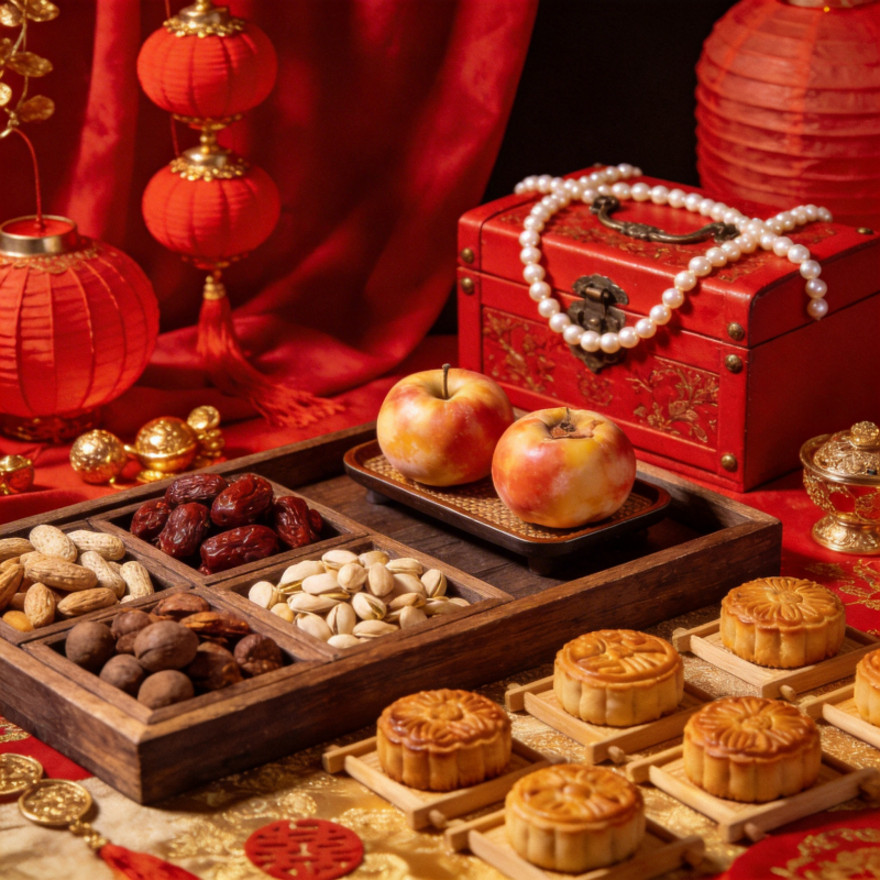 中秋佳节美食图图片